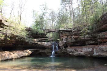 Old Man's Cave Upper Falls - Hocking Hills State Park