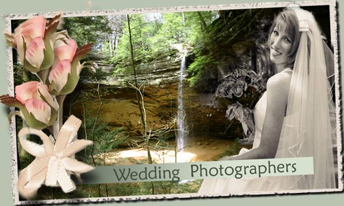 wedding photographers in the hocking hills